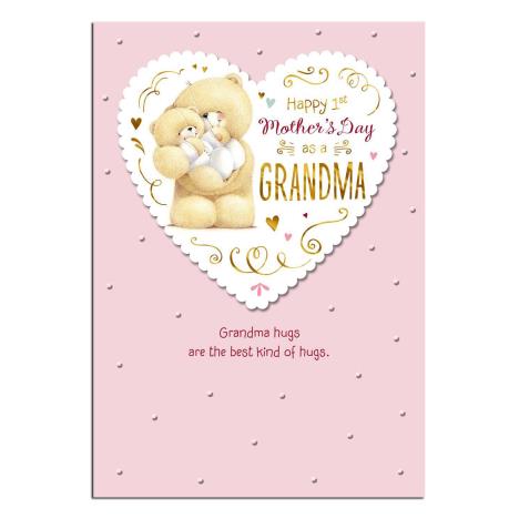 Grandma 1st Mothers Day Forever Friends Mothers Day Card